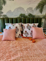 Tangerine  coverlet