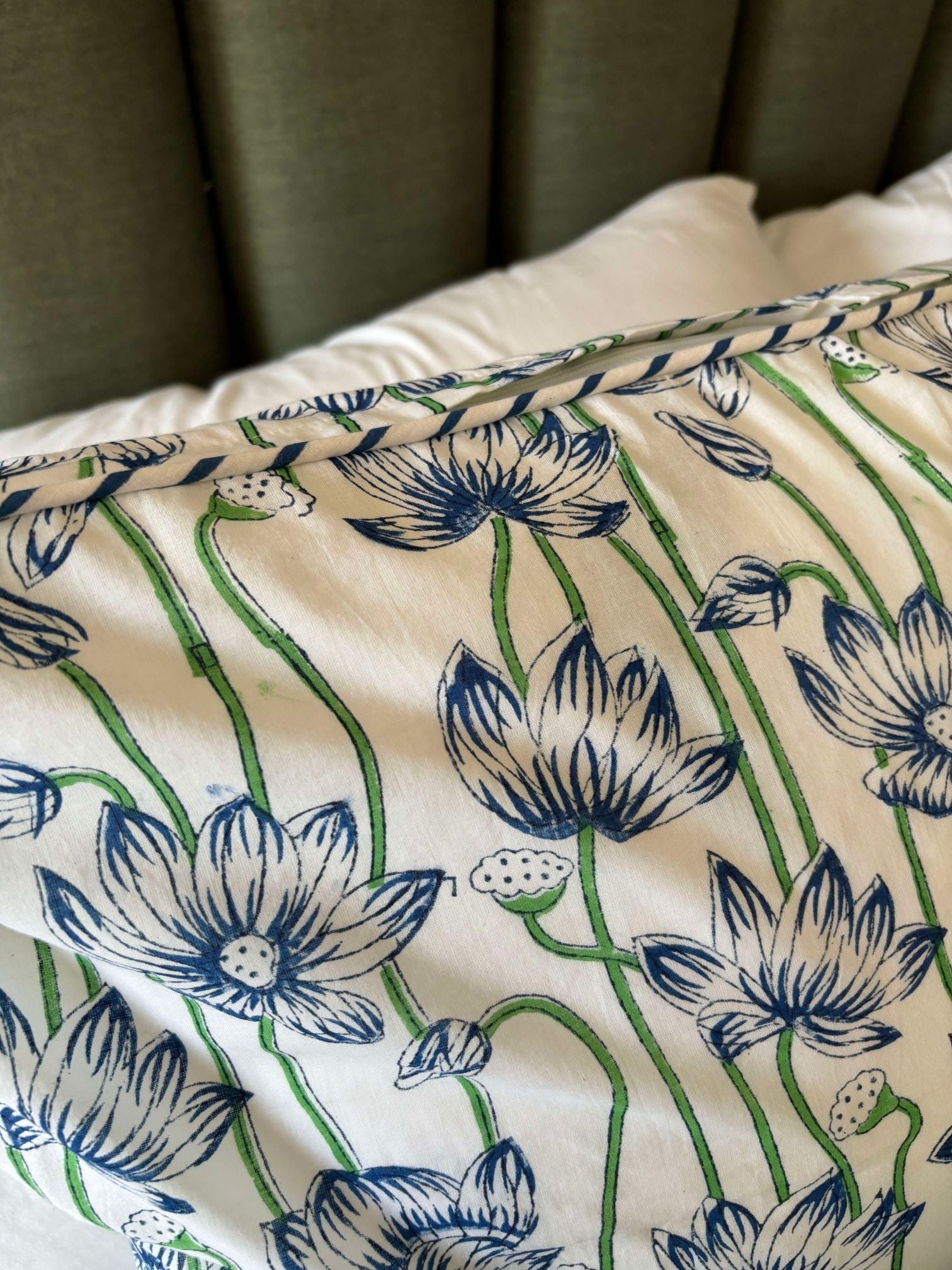 Lotus pod pillow cases