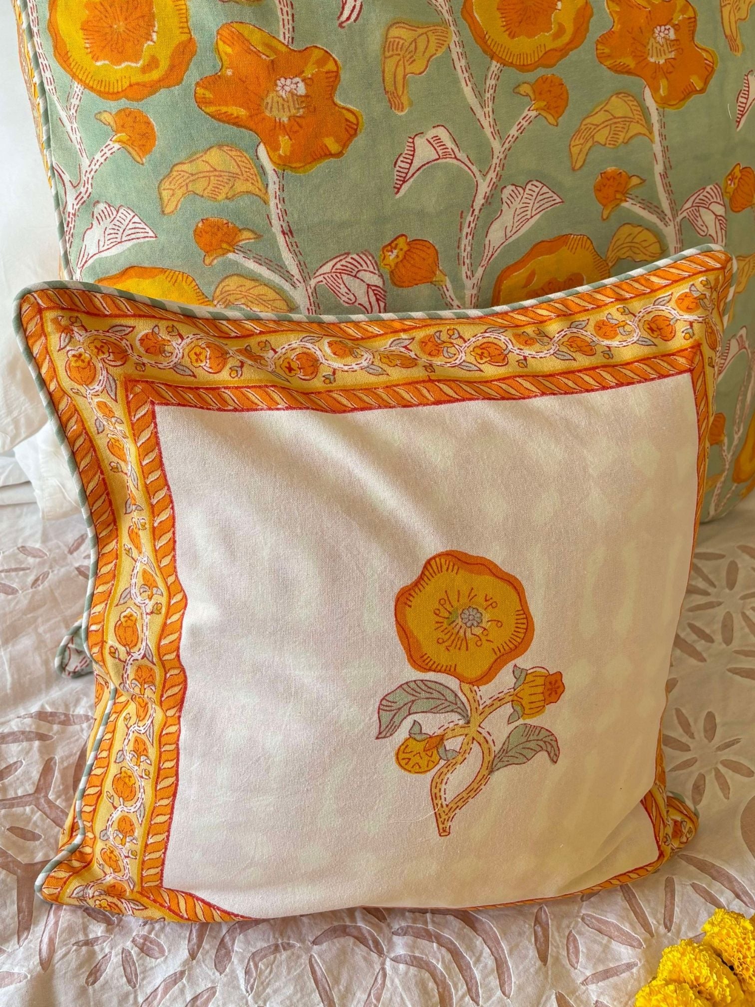 Marigold Fields Cushions