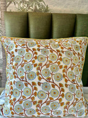 Yellow poppies pillow cases