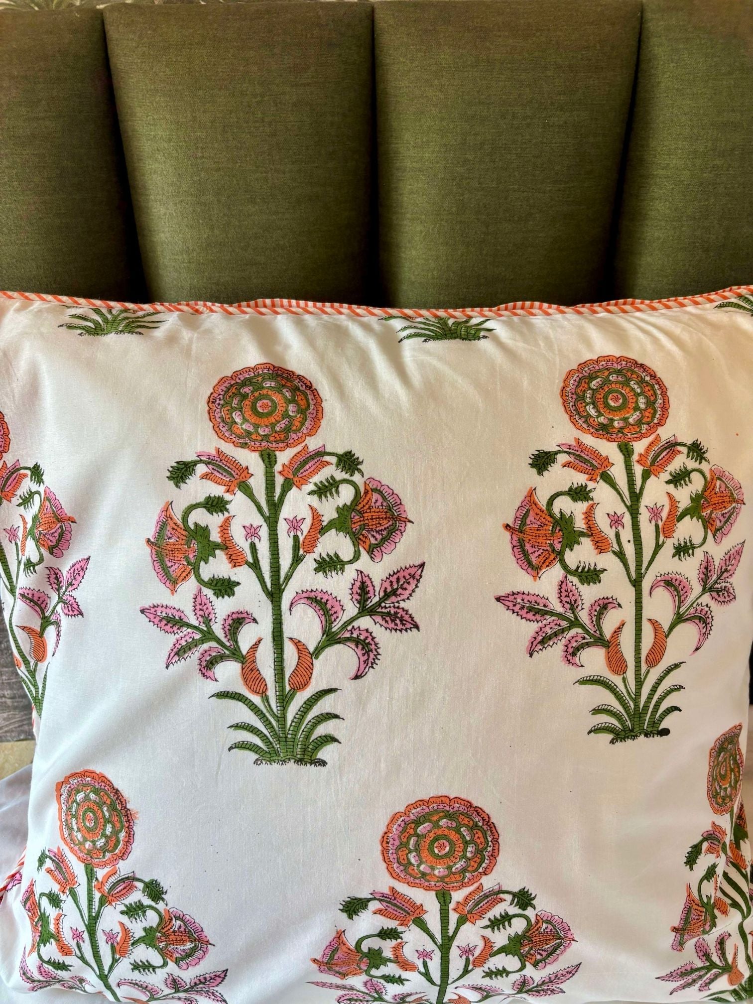 Pair of Jaipur Floral Pillow cases